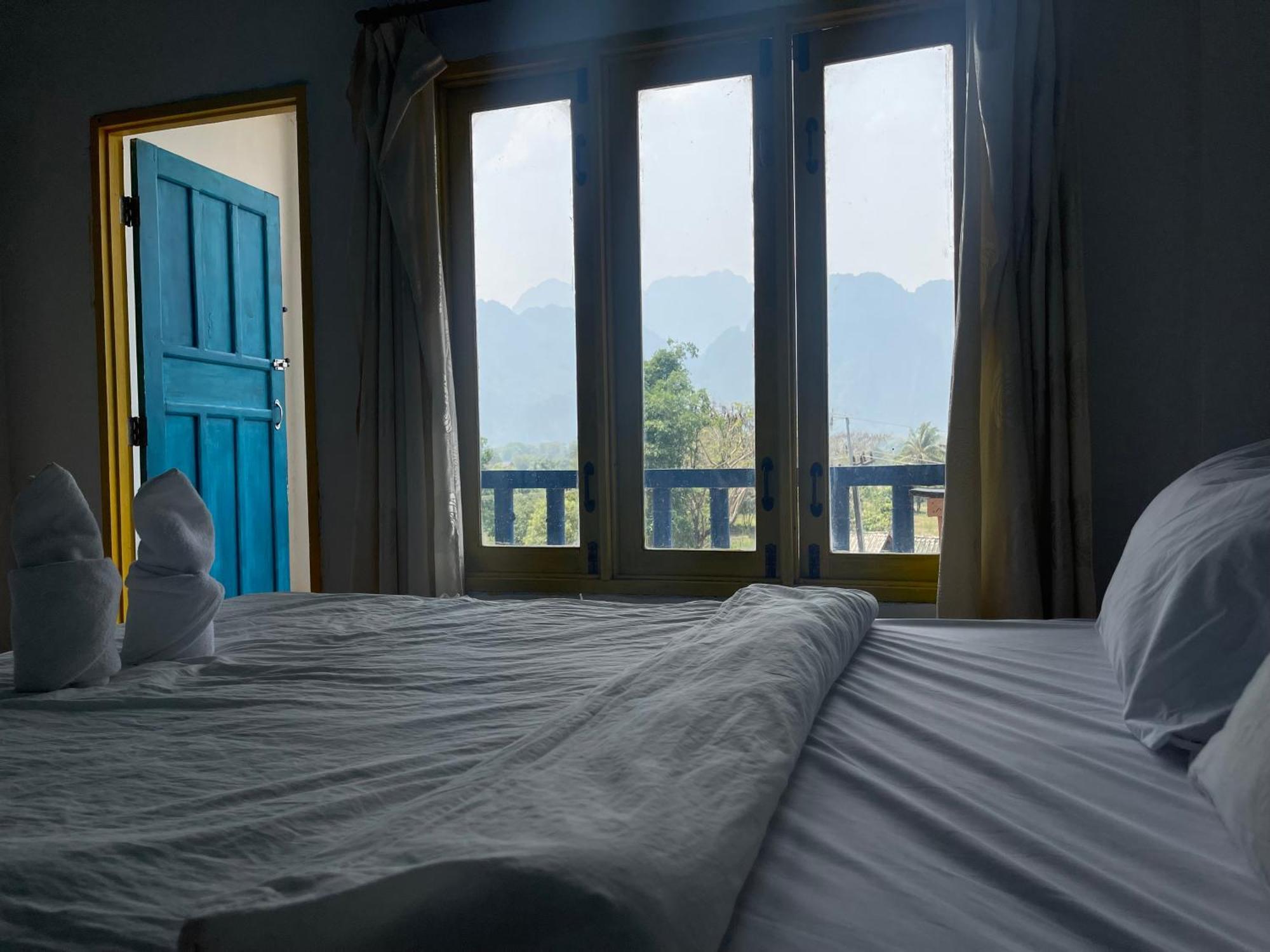 Blue Sunset Hostel Vang Vieng Εξωτερικό φωτογραφία